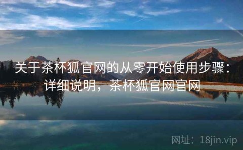 关于茶杯狐官网的从零开始使用步骤：详细说明，茶杯狐官网官网